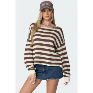 Anney Oversized Striped Sweater