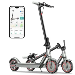 USA 2026 Electric Scooter 19 MPH Max Speed 15-20 Miles Long Range 350W Powerful Motor 36V 7.8/10.5 Ah Battery Portable Folding Commuting E-Scooter with App Control Dual Braking System App Control Scooteres