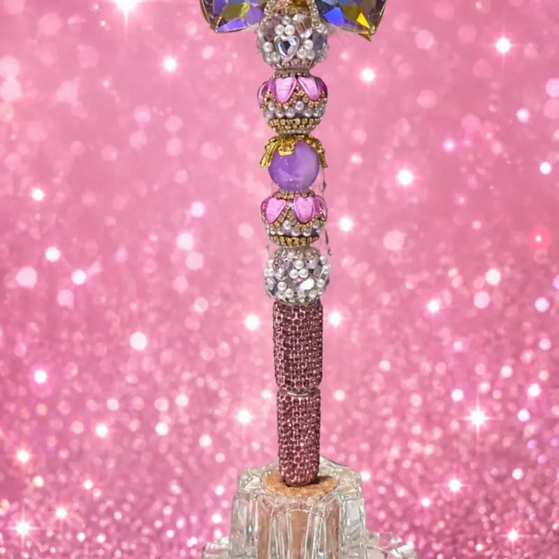 $15 Bling Ballpoint Pen - Sparkly Decorative Writing Pen for Daily Note-Taking, Office Use