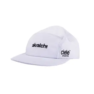 Skratch x Ciele Athletics GoCap – Lightweight Performance Hat for Runners & Cyclists | COOLmatic Fabric, UPF 40 Sun Protection, Packable Brim, Machine Washable
