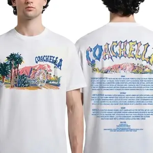Coachella 2026 Shirt, Indio California Festival Tee, Coachella Lineup Shirt, Two Sided Concert Shirt, Music Festival Merch, Unisex Fan Gift 1