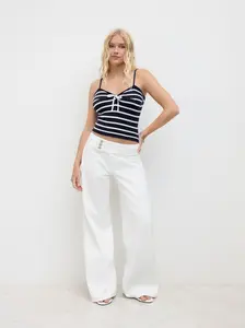 Denim Low Rise Baggy Jeans