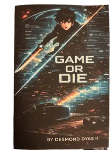 Game or Die – A Survival Fantasy Novel (Signed Paperback) Mangaset Comic Book Comicbook Comicbookset