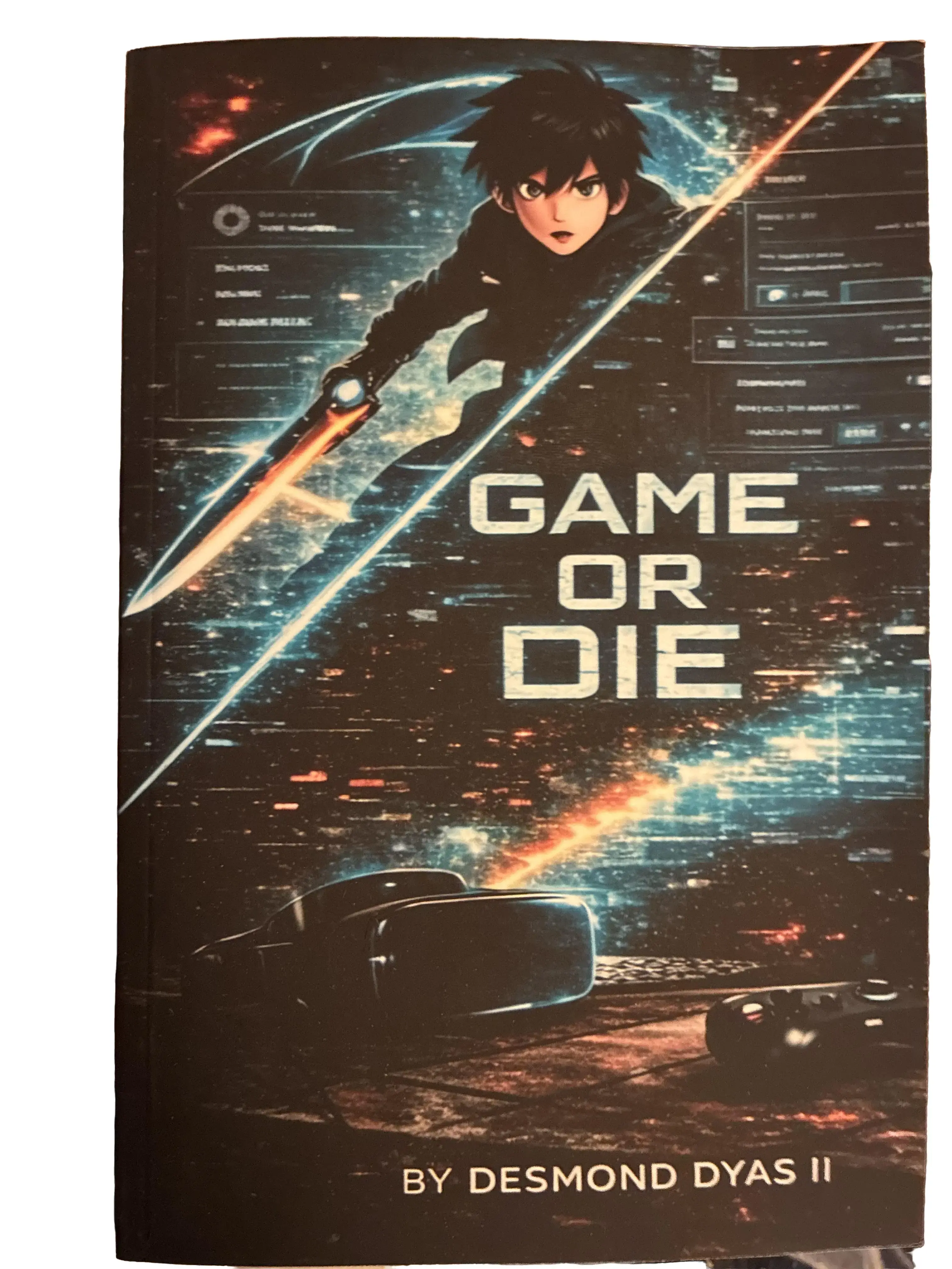 Game or Die – A Survival Fantasy Novel (Signed Paperback) Mangaset Comic Book Comicbook Comicbookset