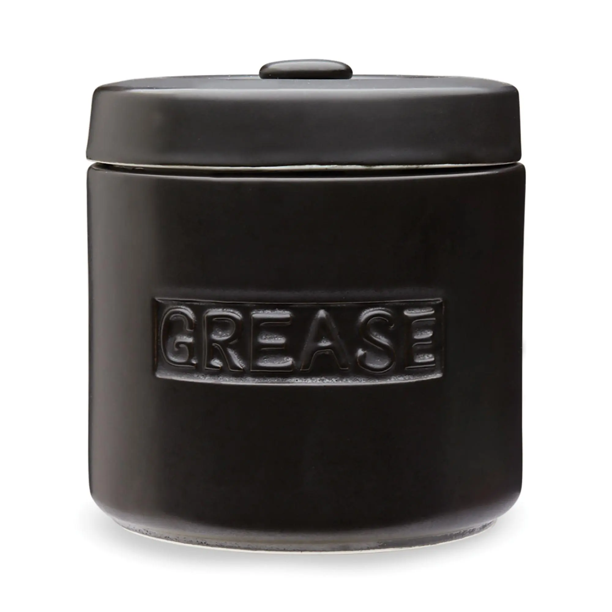 Fox Run Black Grease Container