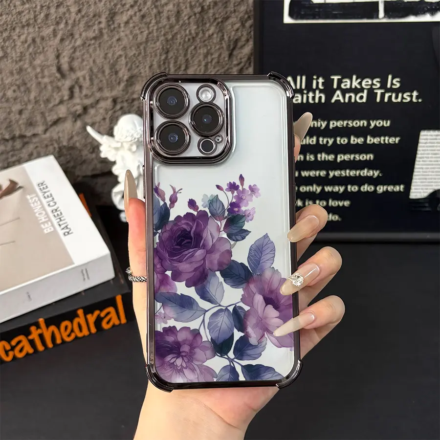 Aesthetic Pattern for iPhone Case: flower Luxury Design with Enhanced Protection The perfect gift for a holiday or birthday |for iPhone 16/15/14/13/12/11 Cellphone Smartphone tiktok shop deals iphone 14 cases iphone 13 cases