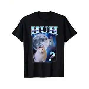 [Playful Humor] Funny Cat Meme T-Shirt - Unisex Adults