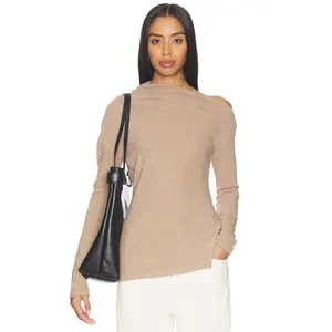 Lovers and Friends Lowri Top in Dark Tan