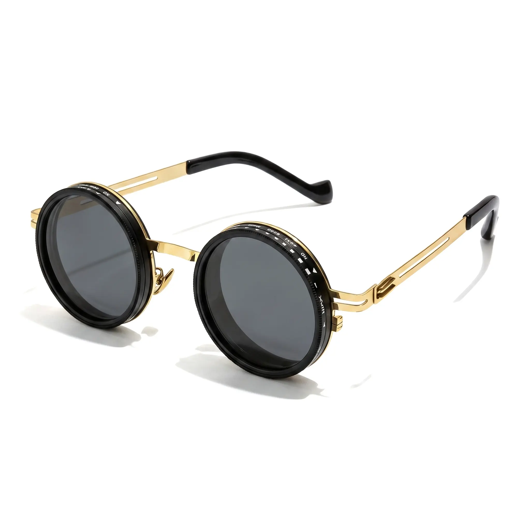 2026 Fall/Winter Trendy Polarized Sunglasses - Adjustable Light Sensitivity (1-9 Levels) - ND Filter, Lightweight Metal Frame - Unique and Stylish Men's Accessory - Perfect Birthday Gift for Him - Ideal for Summer, Vacation, and Beach Outfits