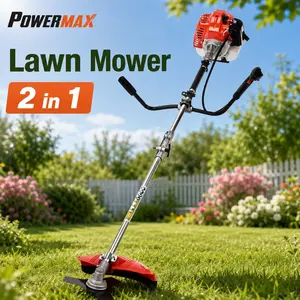 Explorinox 2-in-1 Strong Powerful Hedge Trimmer, 52cc 2-Stroke Gas Straight Shaft String Trimmer, Backpack Grass Trimmer, Full Function Accessories