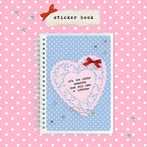 Sticker Book • Little Memories • Reusable Sticker Book, Sticker Storage Paper, Sticker Collection Album