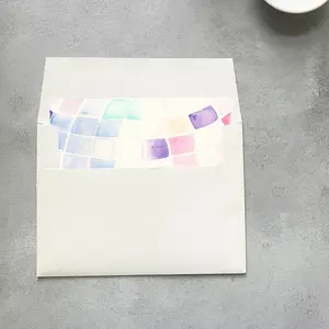Retro Disco Ball Envelope Liner | Square Flap | Set of 10