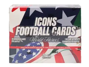 1 (ONE) Single PACK - 2026 Club Legacyz Icons Soccer Fourth Edition Hobby