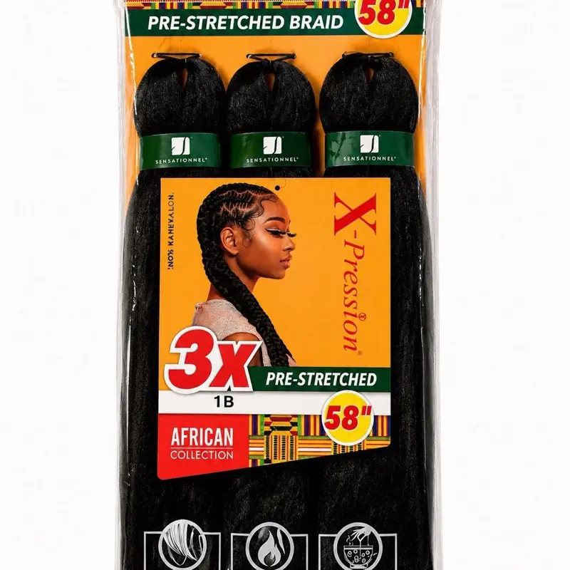 3X Synthetic Braiding Hair