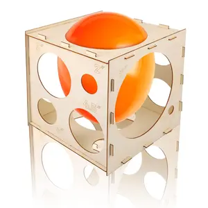 Balloon Size Measurement Box, Foldable Balloon Measuring Tool, Decorative Party Supplies, Birthday Decoration, Room Ornament