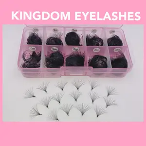 30D Handmade Lashes Mix Lengths - 12/13/14/15/16 - 1000 Fans