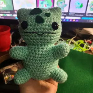 Crochet Bulbasaur Plush