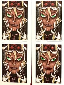 Arcaneia Sharp Sticker with Unique Design and Eye-catching Features for Collectors
