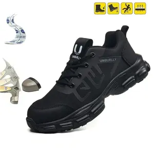 Men's labor insurance shoes are smash-proof and puncture-proof, insulated and lightweight, and the old steel bag head at the construction site is breathable.