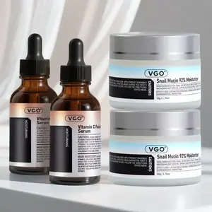 VGO Snail Mucin and Vitamin C Face Serum for Comfortable Daily Care