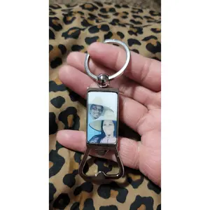 Personalized Stainless Steel Bottle Opener KeyChain for Kitchen