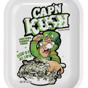 Cap’n 410 Metal Tray with Magnetic Lid - 7x5 inch Premium Food Container - Plates, Set