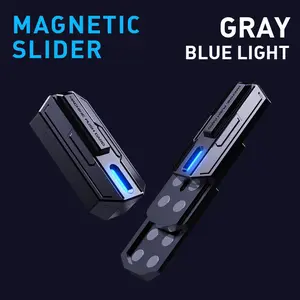 Fidget Slider,Machine Push Card,Fidget Toys Metal Magnetic Fidgets Desk Toys,Cool EDC Gadgets Anxiety Stress Relief Toys,Gifts for Friend.