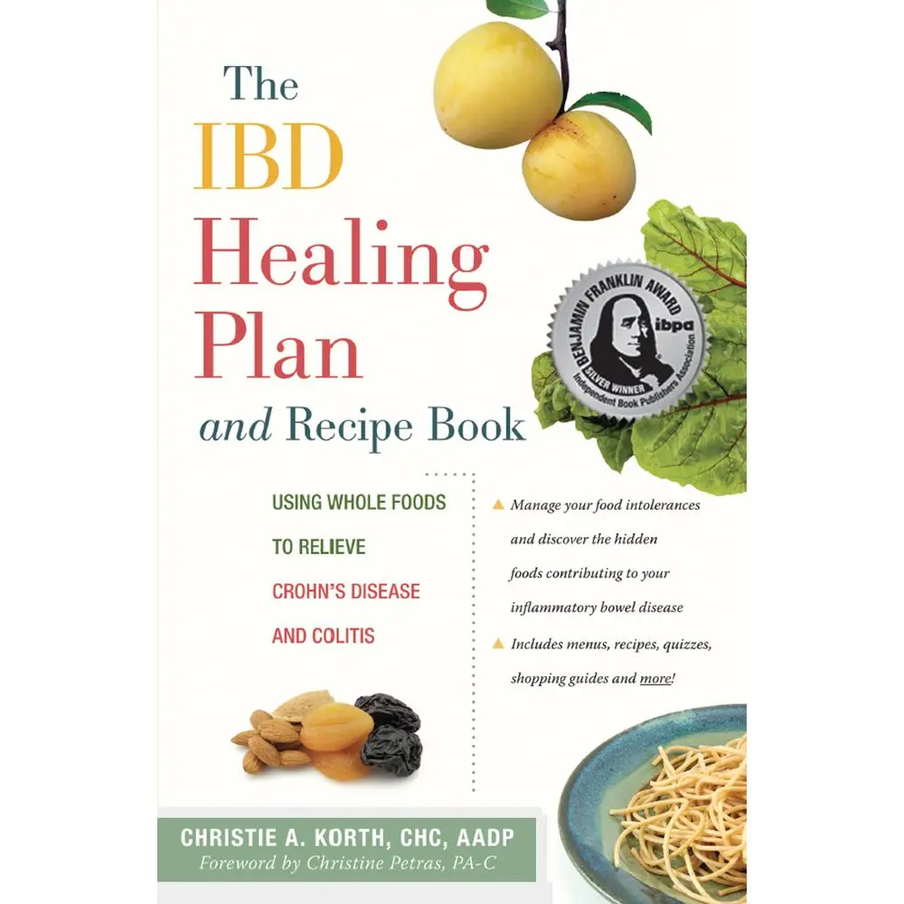 USED Book - The Ibd Healing Plan and Recipe Book: Using Whole Foods to Relieve Crohn's Disease and Colitis by Korth, Christie A. (Paperback) - english