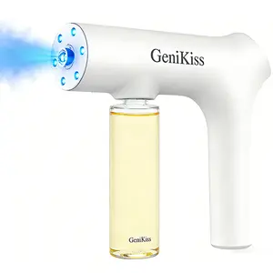 GeniKiss Electric Pet Deodorizer Spray, Urine Odor Eliminator, Cat Litter Freshener, Plant-Based Formula for Dogs & Cats, Indoor Anti-Mite & Antibacterial Solution, Pet Complex Bioenzyme Clean Flavour Sterilisation and Mite Removal Spray