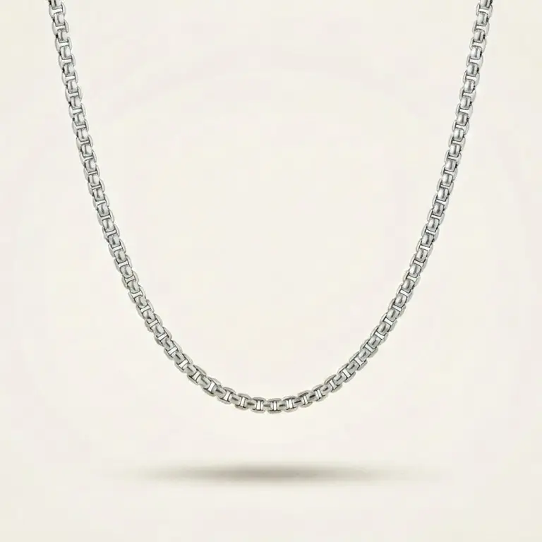 The Ultimate Non-Tarnish Silver Rope Chain | Sweatproof & Hypoallergenic Everyday Jewelry