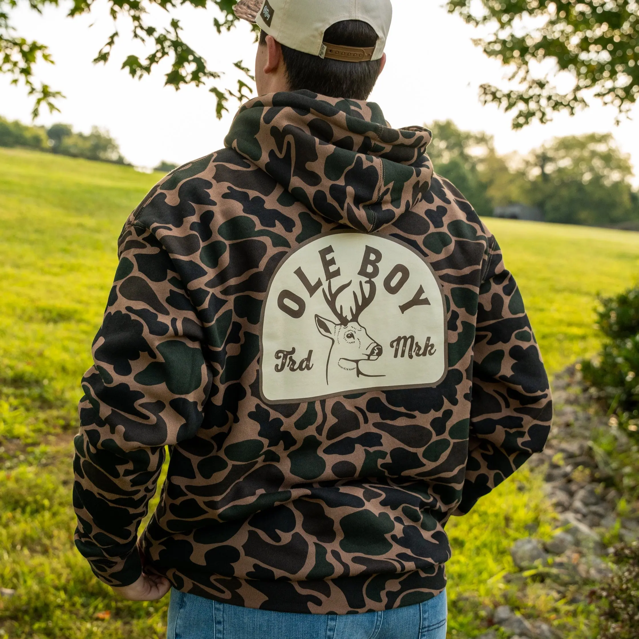 OLE BOY Camo Buck Hoodie