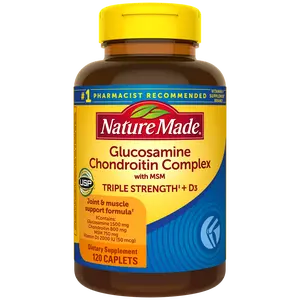 Glucosamine Chondroitin Complex with MSM Triple Strength‡ + Vitamin D3