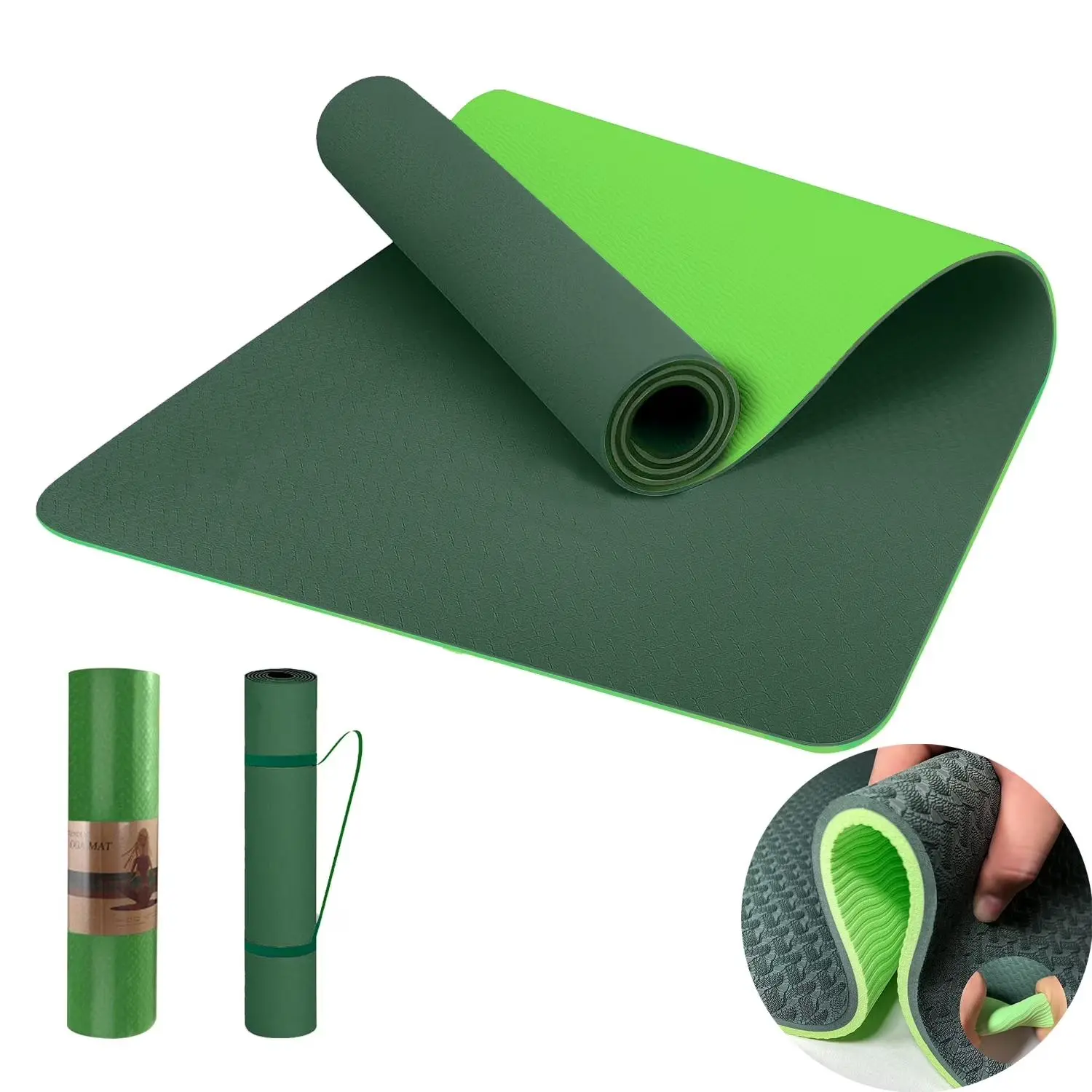 Yoga Mat, 72x24in Sports & Outdoor Leisure Yoga & Pilates Equipment