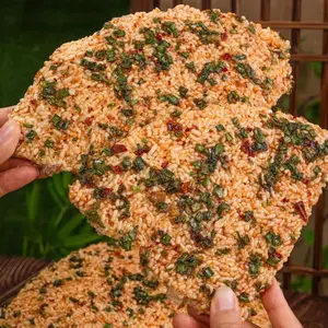 Cơm Cháy Mắm Hành Giòn Rụm 200g | Crispy Scorched Rice with Scallion Fish Sauce