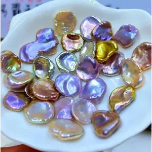 Multi-colored petals  pearls