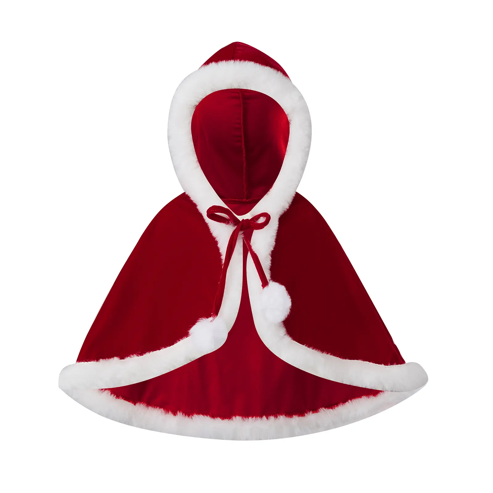 Princess Cloak with Hood Girls Cape Kid Toddler Costume Dress up for Halloween Christmas Carnival Cosplay