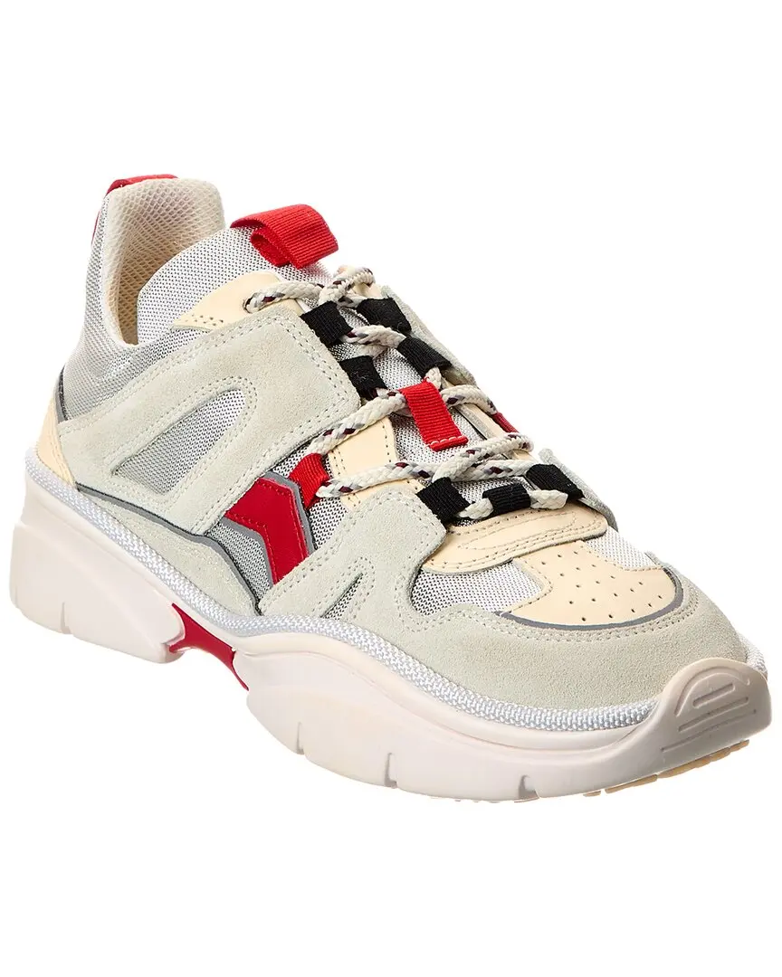 Isabel Marant Kindsay Mesh & Suede Sneaker