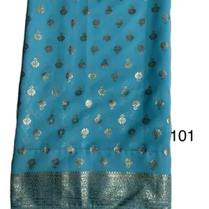 Clearance sale: full length Saree with fals and piko done.