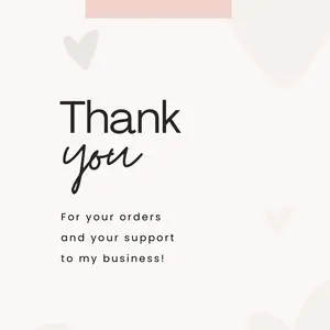 Thank You for Your Purchase Coupon Cards, Customer Loyalty Cards