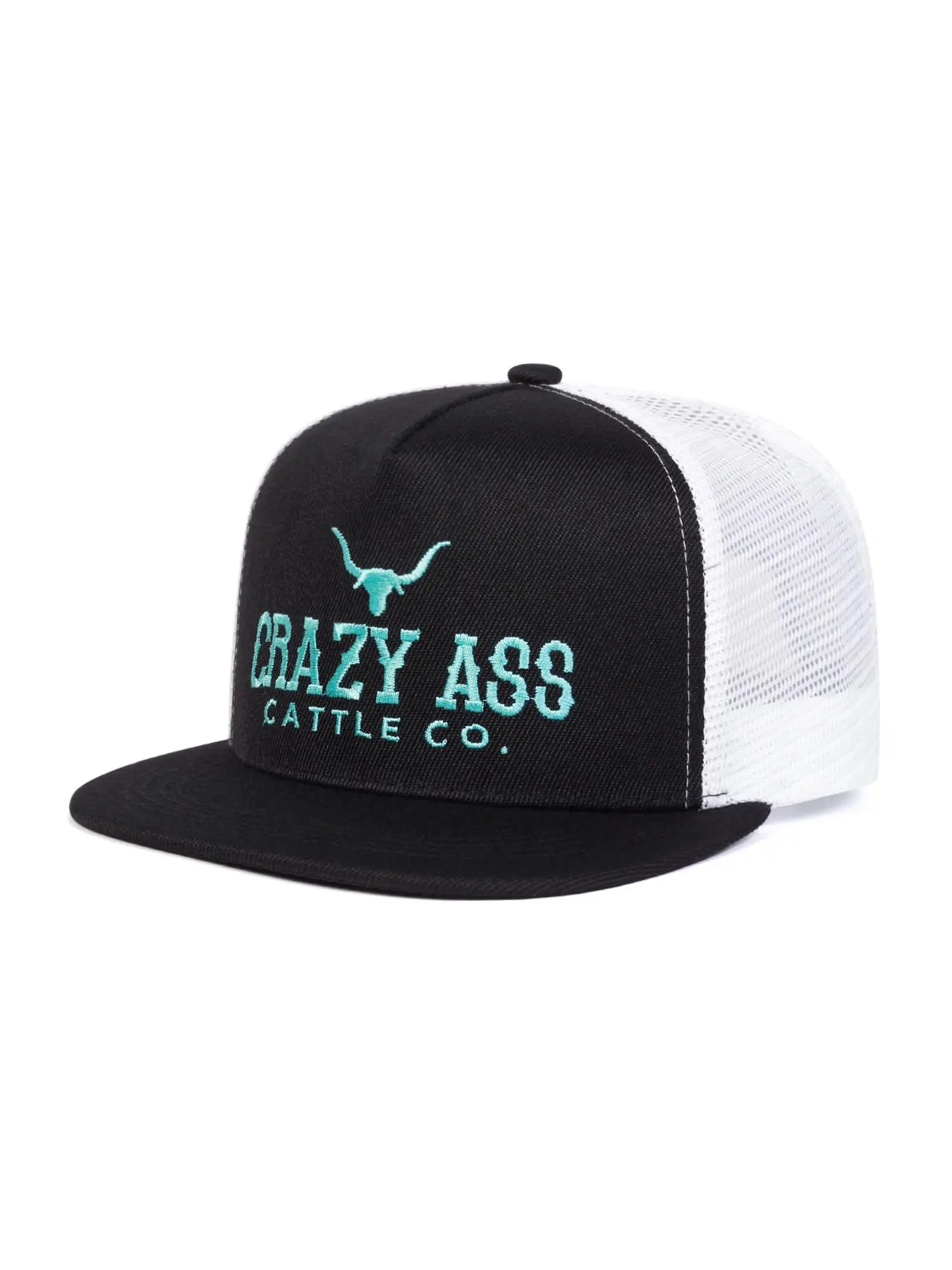 Unisex Cow Head Letter Embroidered Hat, Adjustable Casual Outdoor Sports Cap, Sun Protection Snapback Cap