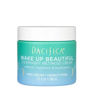 Pacifica Wake Up Beautiful Overnight Retinoid Cream - Hydrating Skincare Moisturizer