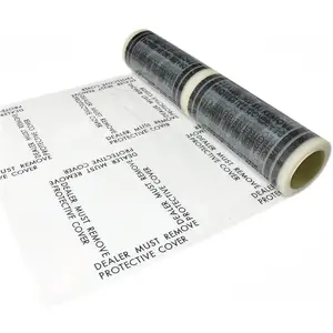 Automotive Carpet Protection Film 24 in x 200ft, 4 mil perforated every 21” - 100 mats per roll - 1886