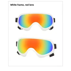 Dog Sunglasses Uv400 Protection, Adjustable Pet Goggles for Wind and Dust, Suitable for Small Medium Large Dogs, Outside, Outdoor Activities