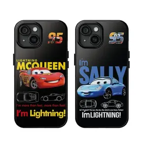 M...C...Q.u.e.e.n & Sally 95 Couple Phone Cases Phone Cover Hard Case Tough 2-piece Phone Case