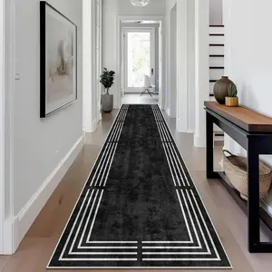 Modern Geometric Pattern Floor Mat, 1 Count Non-slip Soft Floor Carpet, Decorative Area Rug for Home Living Room Bedroom Study Room, Modern Abstract Rug, Home Decorative Rugs