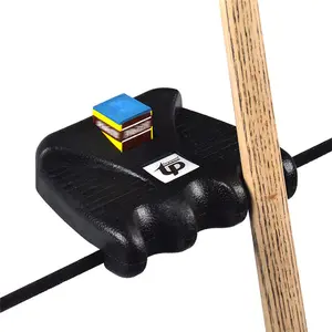 Billiard Cue Rack Holder, Desktop No Installation Required, 3 Position Rubber Material, 3 Position Cue Rack, Billiards Accessory, Billiard Storage