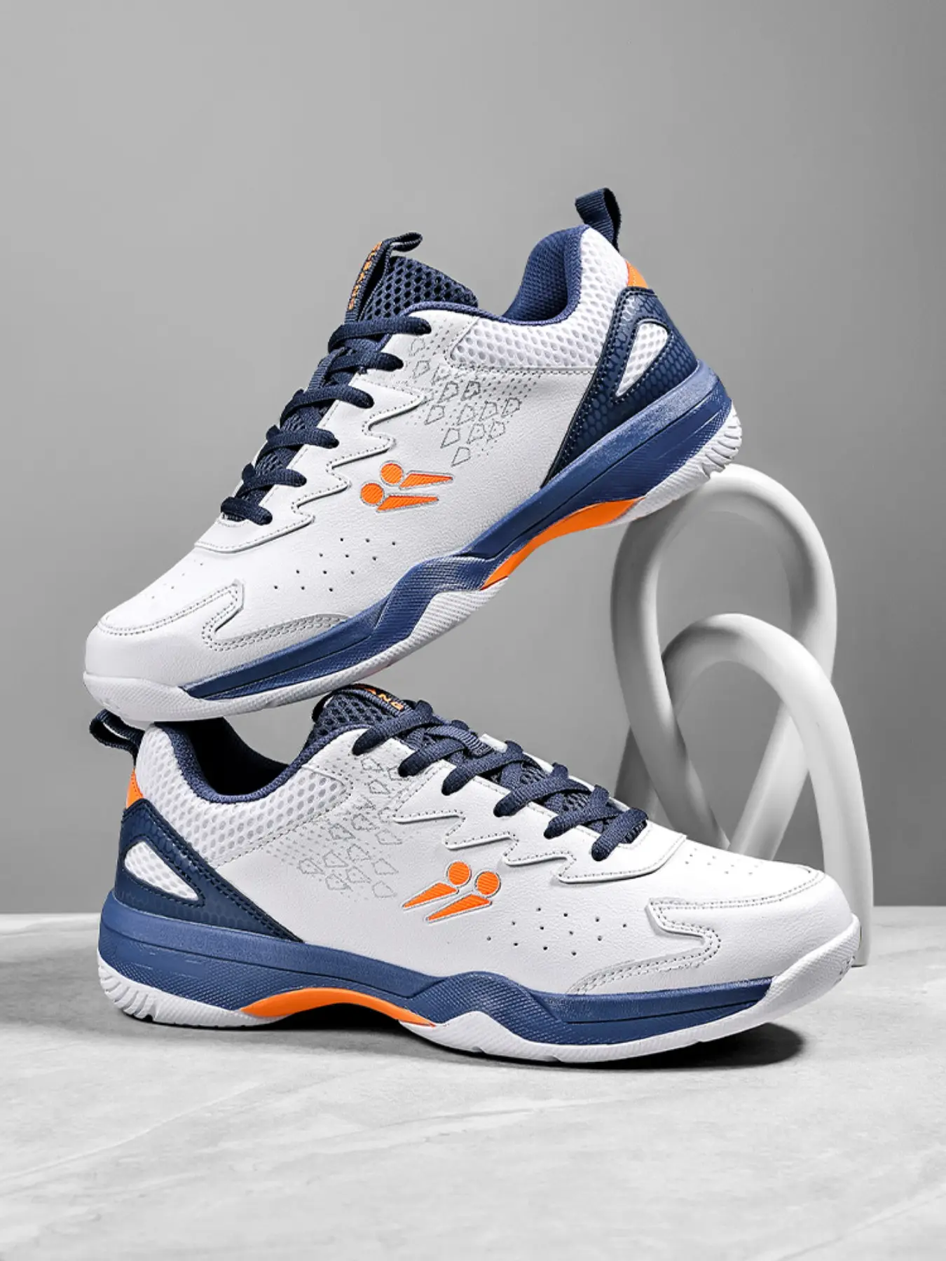 Unisex Breathable Casual Badminton Shoes, Table Tennis Shoes, Tennis Shoes, Comfortable Fashion Sports Shoes, Lightweight, Durable, Anti-Slip, Shock Absorption