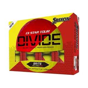 Dunlop Sports Group Q-Star Tour Divide 2 Golf Balls - Red