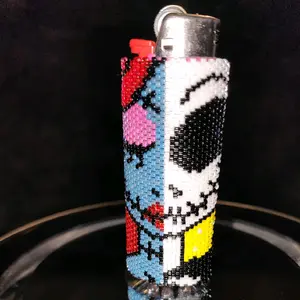 Nightmare before Christmas beaded lighter case