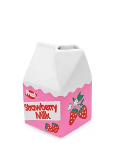 Strawberry Milk Vase